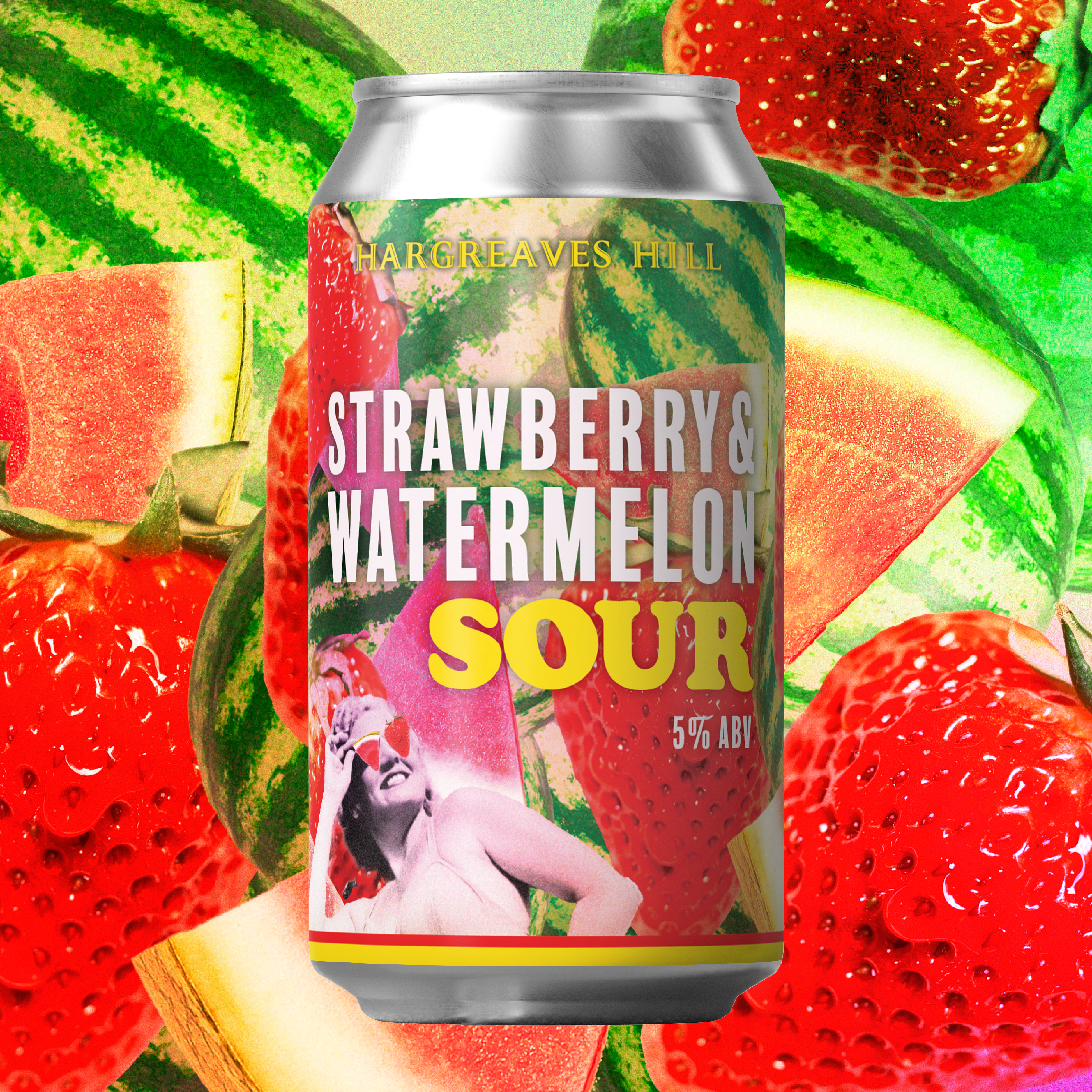 Strawberry and Watermelon Sour - 5% ABV