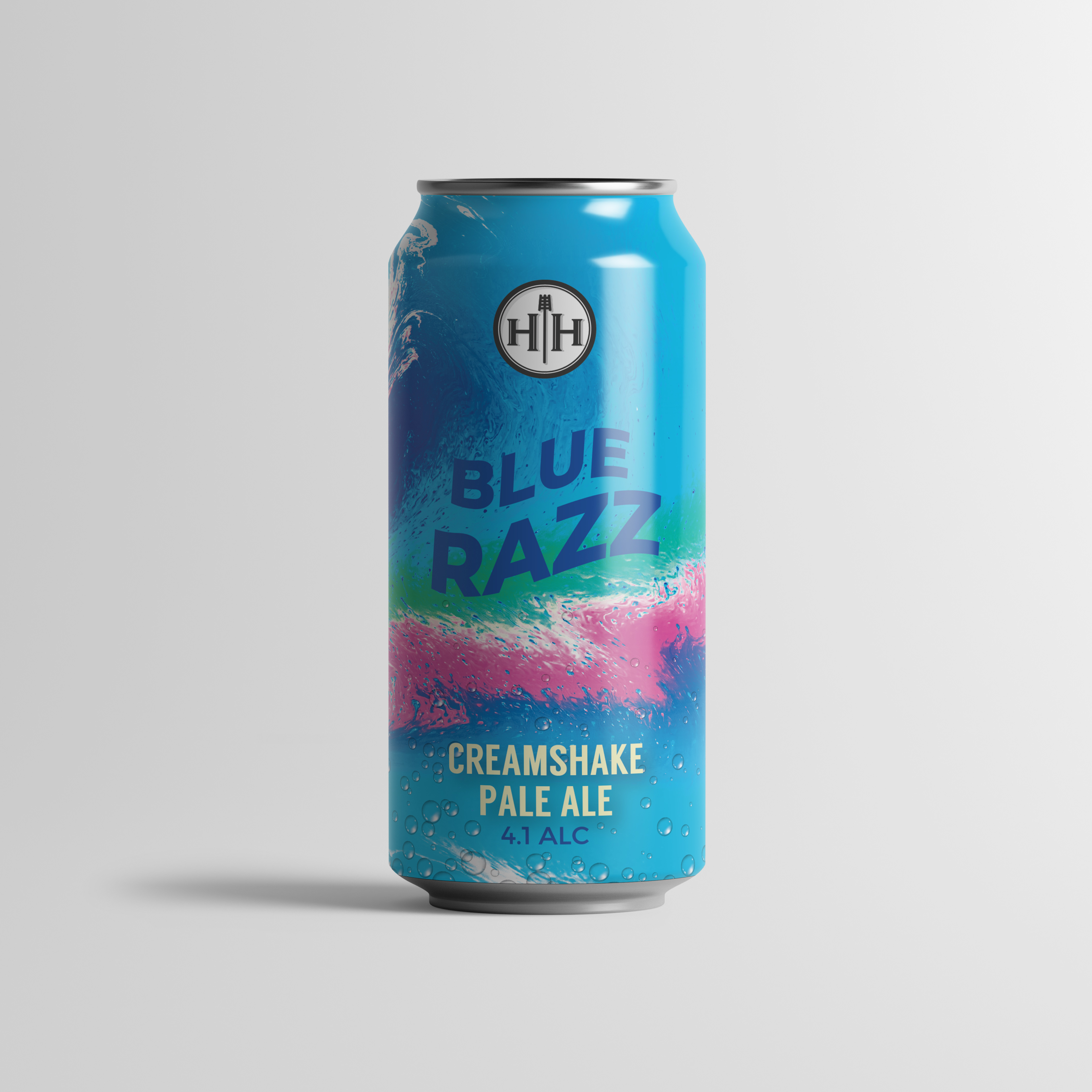 BLUE RAZZ - BLUE RASPBERRY CREAMSHAKE PALE ALE - 4.1% ABV