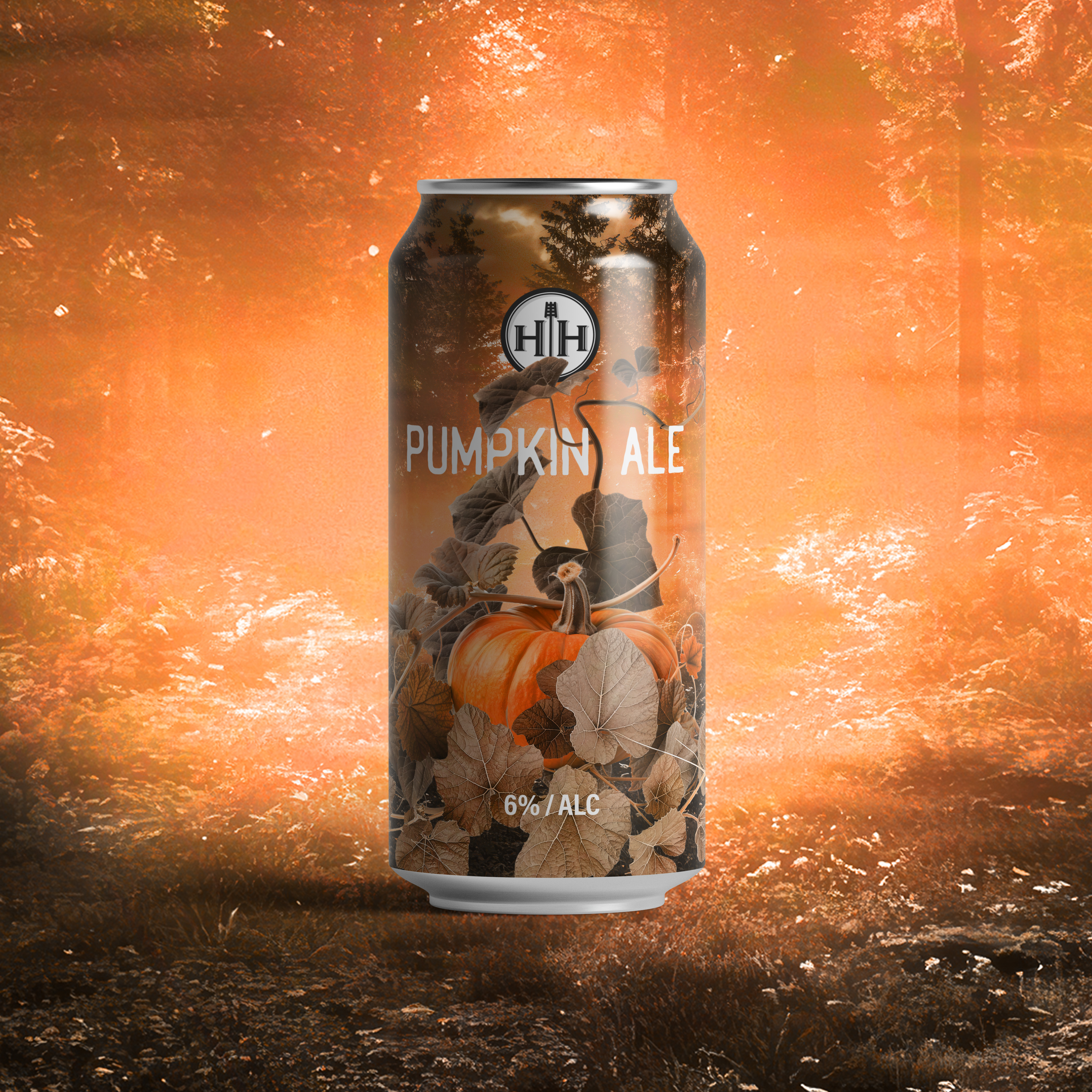 PUMPKIN ALE - SPICED PUMPKIN ALE - 6% ABV