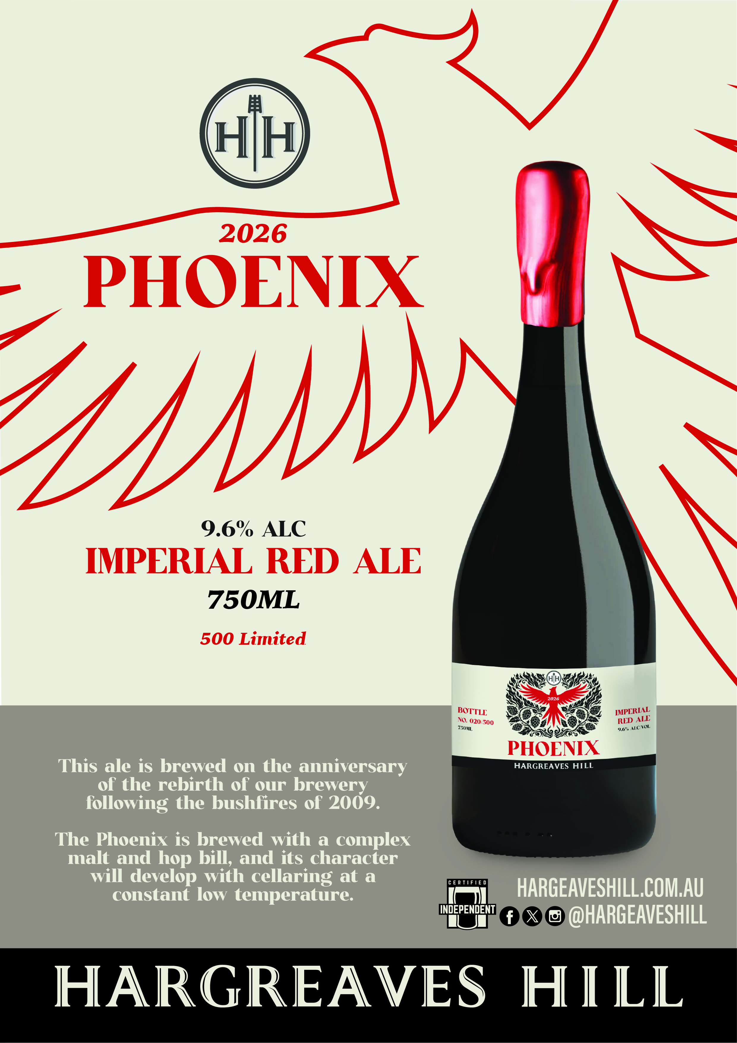 The Phoenix Imperial Red Ale - 2026 - 9.6% ABV