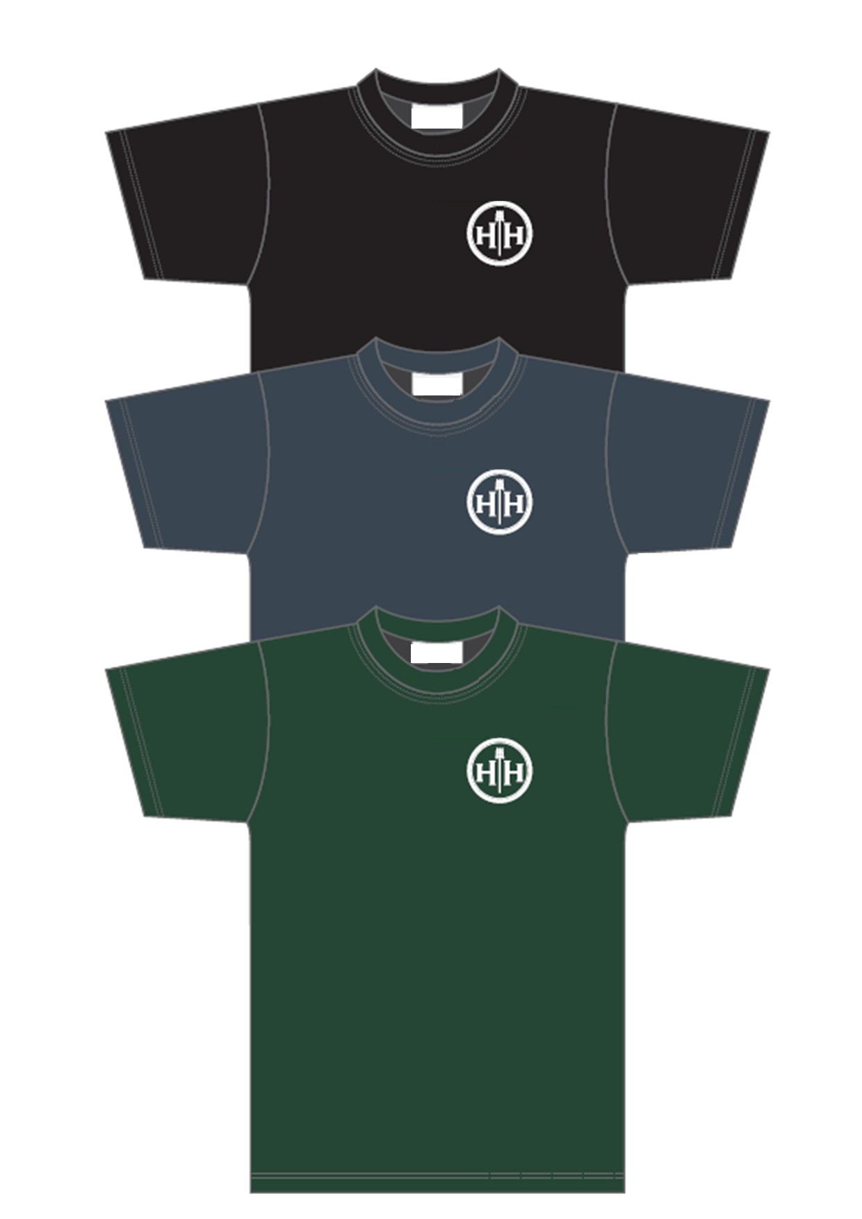 FOREST GREEN HH TEE